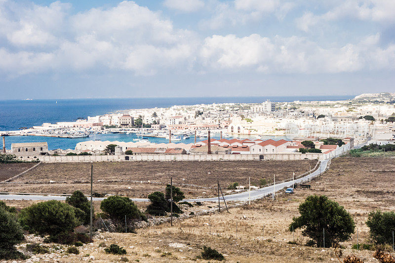 Favignana, Aegadian群岛，意大利西西里岛